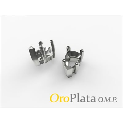 Chaton Poire, 6x4mm, 10KB, + / - 0.34gr Chaton Poire, 6x4mm, 10KB, + / - 0.34gr