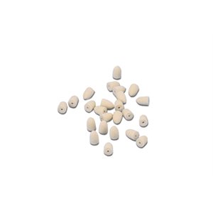 Miniature Pointed Felt Cones, 1 / 4" x 3 / 8", 6.4x9.5mm, pkg 25