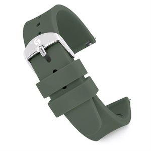 Speidel Scrub Watch Replacement Band Rubber Band 18mm, Army