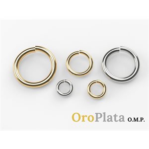 Jump Ring, 2.5mm, (Fils 0.5mm), 10KY