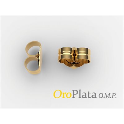 Medium Friction Ear Nut, Gold Filled