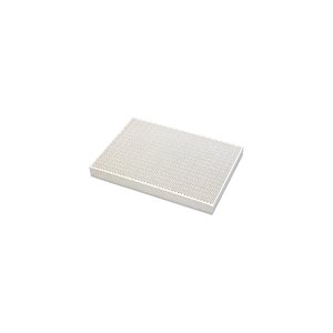 Honeycomb Style Ceramic Soldering Board, 3-3 / 4" x 5-1 / 2" x 1 / 2", 95x140x13mm