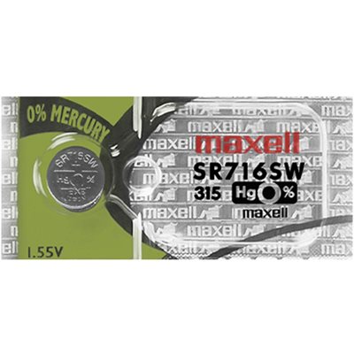 Maxell Battery, SR716SW / 315