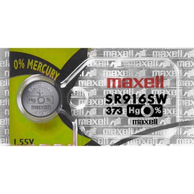 Maxell Battery, SR916SW / 373