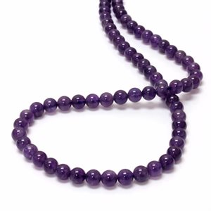 Amethyst, 6.0, Necklace, Purple