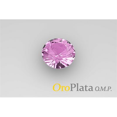 Diamond, 1pts, 1.4mm, Round, Pink