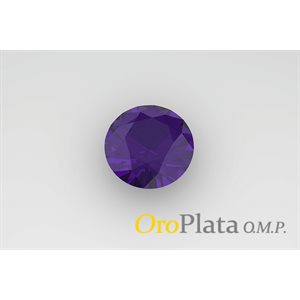 Amethyst 3.5mm, Round, Purple