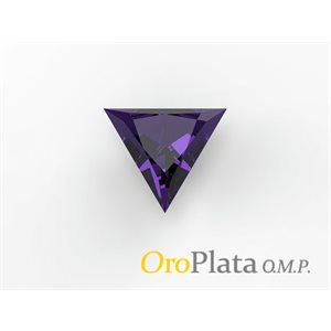 fevrier , Zircon Cubic, 5.0, Trillion, Violet