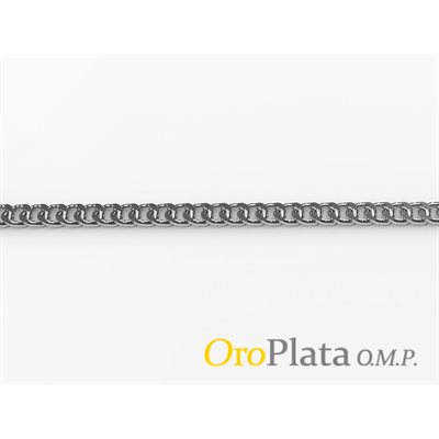 Curb Chain, 925, 18'', 2.5mm, 7.6gr + / -