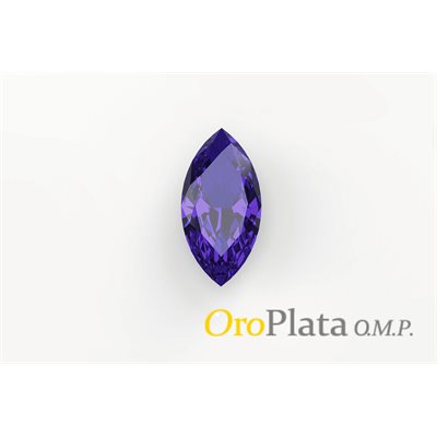 Iolite, 10mmx5mm, Marquise, Purple