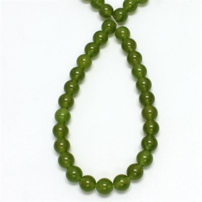 Jade, 5.0mm, Collier, Vert