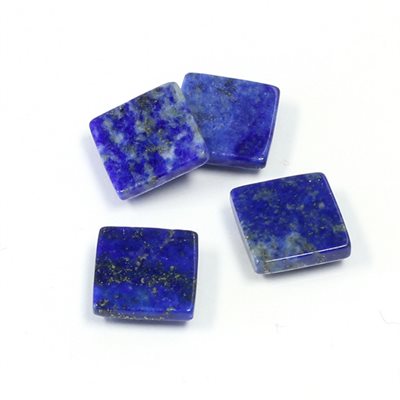 Lapis Lazuli, 13.0mm, Carré, Bleu