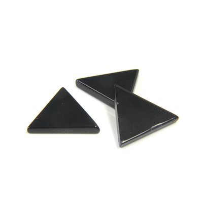 Onyx, 20.0mm, Triangle, Noir