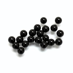 Onyx, 5.0mm, Bead, Drilled, Black