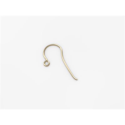 Hook Wire Earring, 14K, x-Small, Yellow