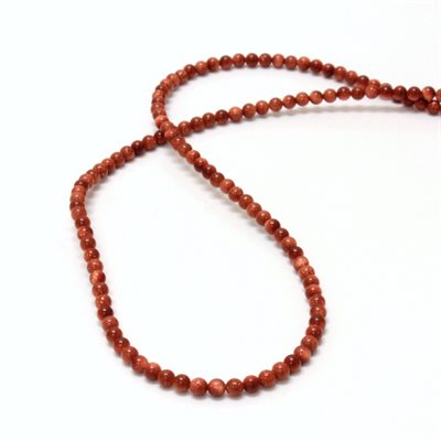 Pierre de Soleil, Synthétique, 3.0mm, Collier, Doré