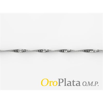 Singapour Chain, 925, 18inch, 2.0mm, 2.8gr